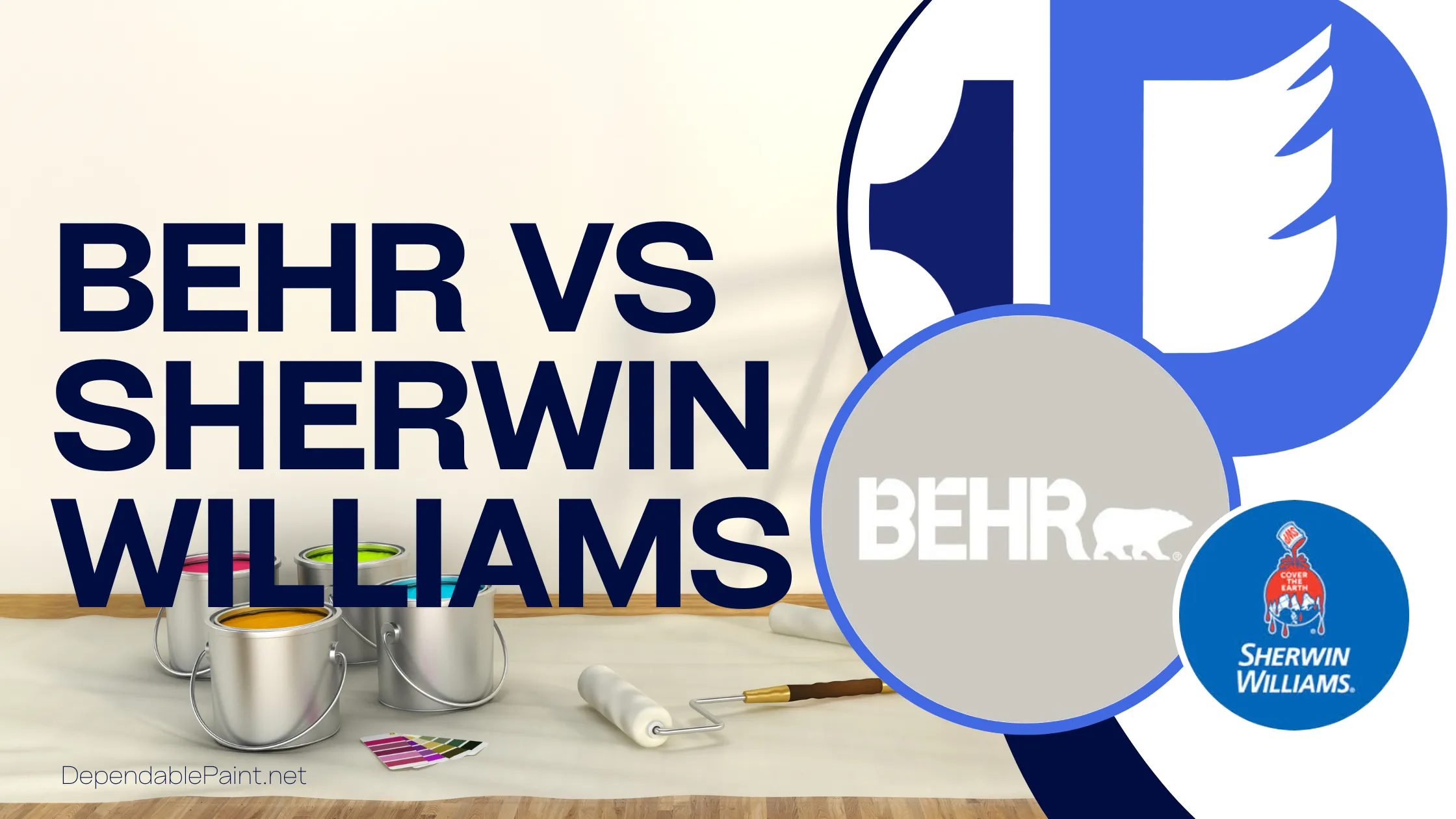 Behr vs Sherwin Williams Paint