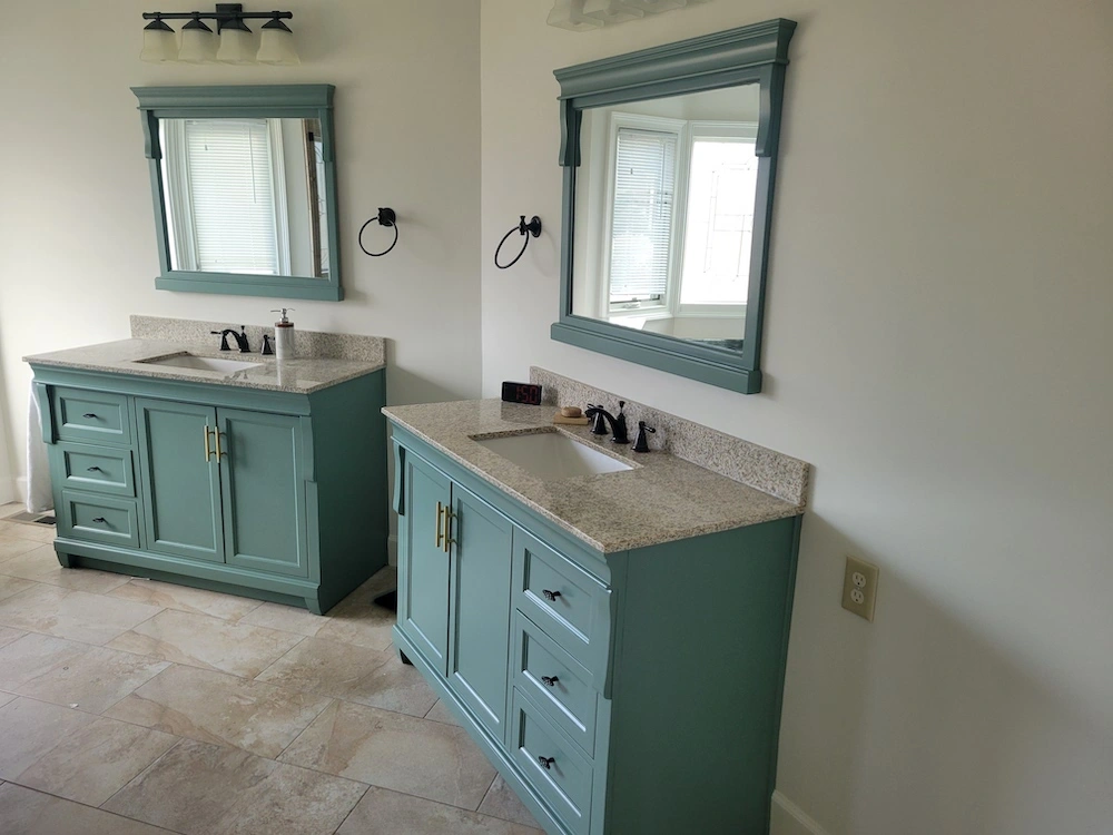 Cabinet Refinishing Detail