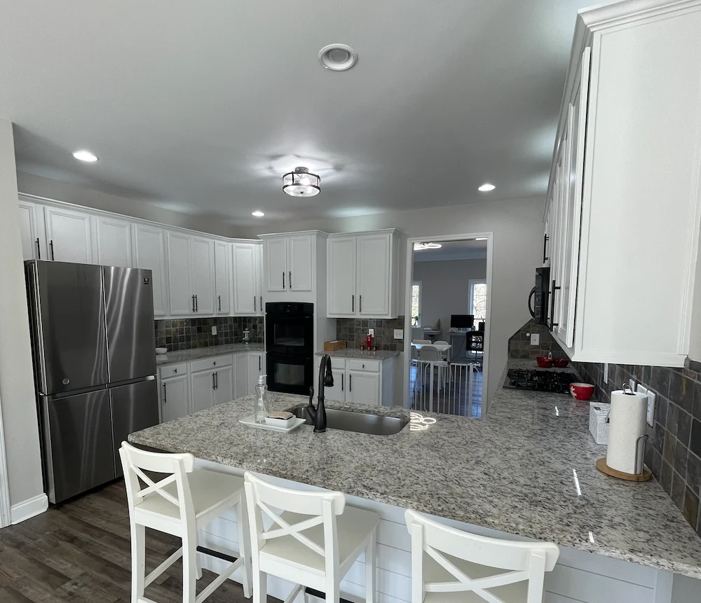 Cabinet Refinishing Detail