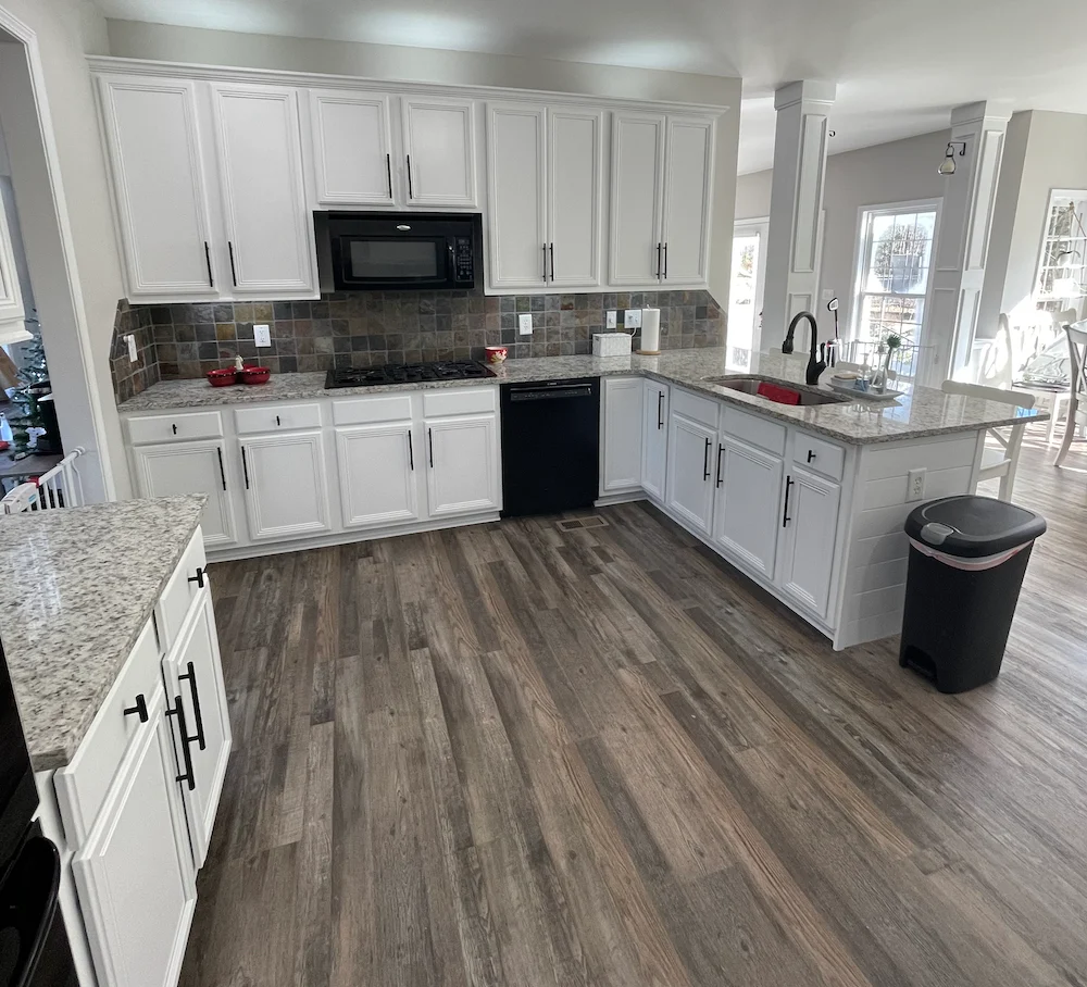 Cabinet Refinishing Detail