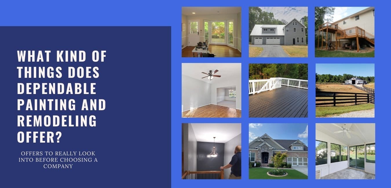 What does dependable paint offers?