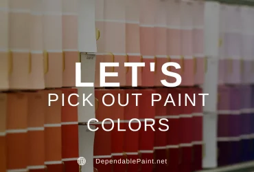 Pick out paint colors