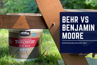 Behr vs Benjamin Moore Paint