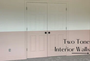 Two-Tone Interior Walls